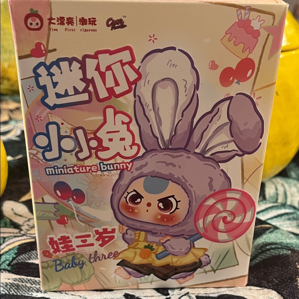Baby 3 Miniature Bunny Blind Box Sealed